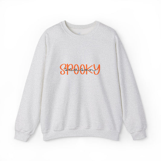 Embroidered Spooky Season Fall Crewneck