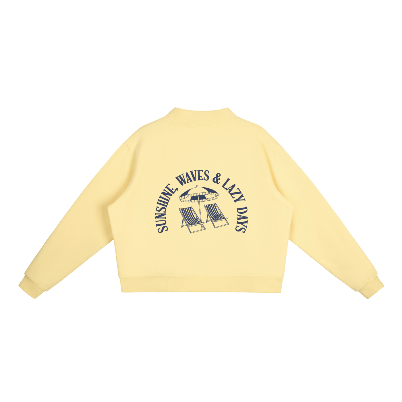 Sunshine, Waves, & Lazy Days Mockneck