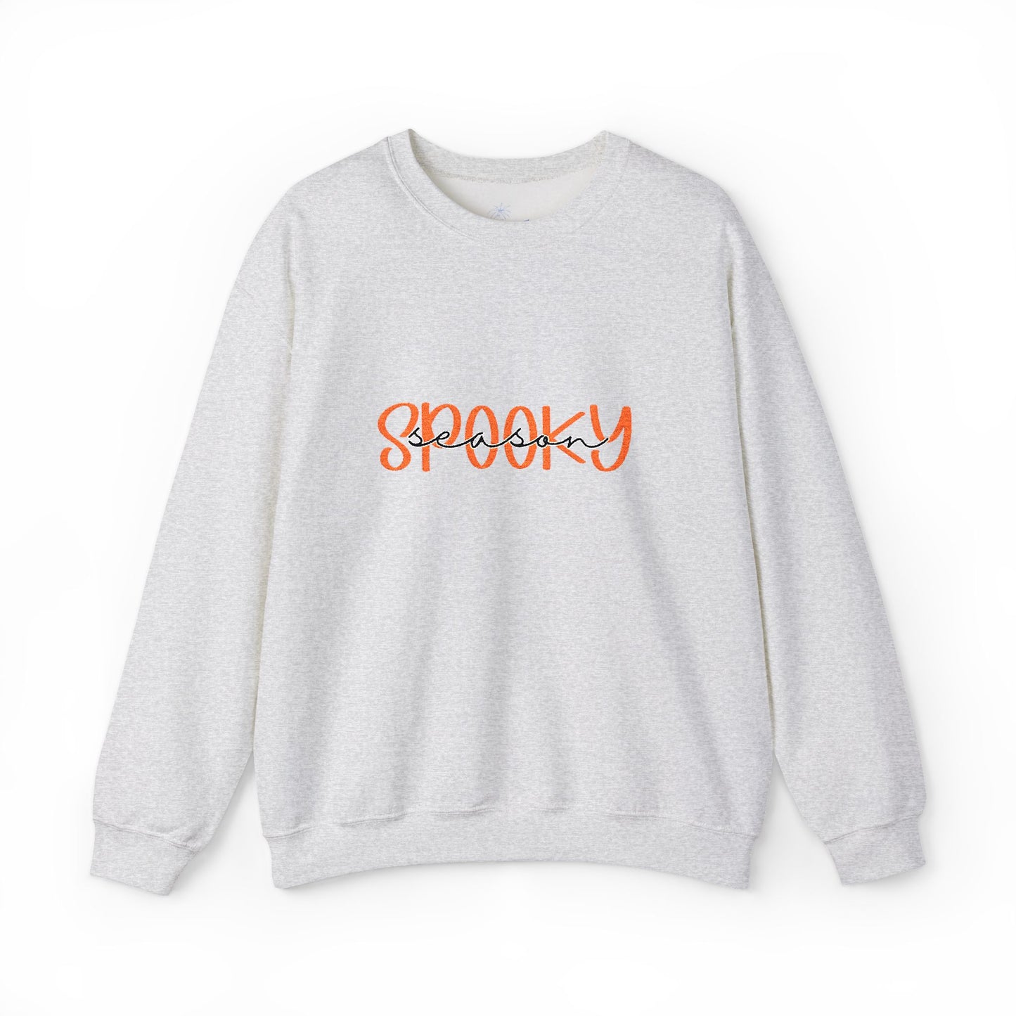 Embroidered Spooky Season Fall Crewneck