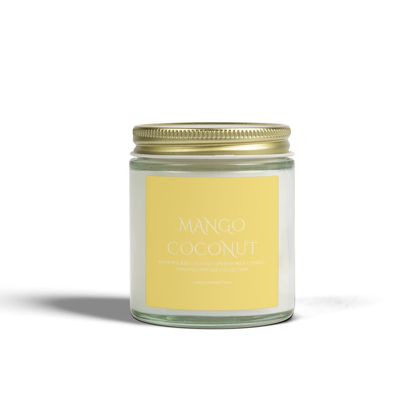 Mango Coconut Scented Candle (4oz, 9oz)