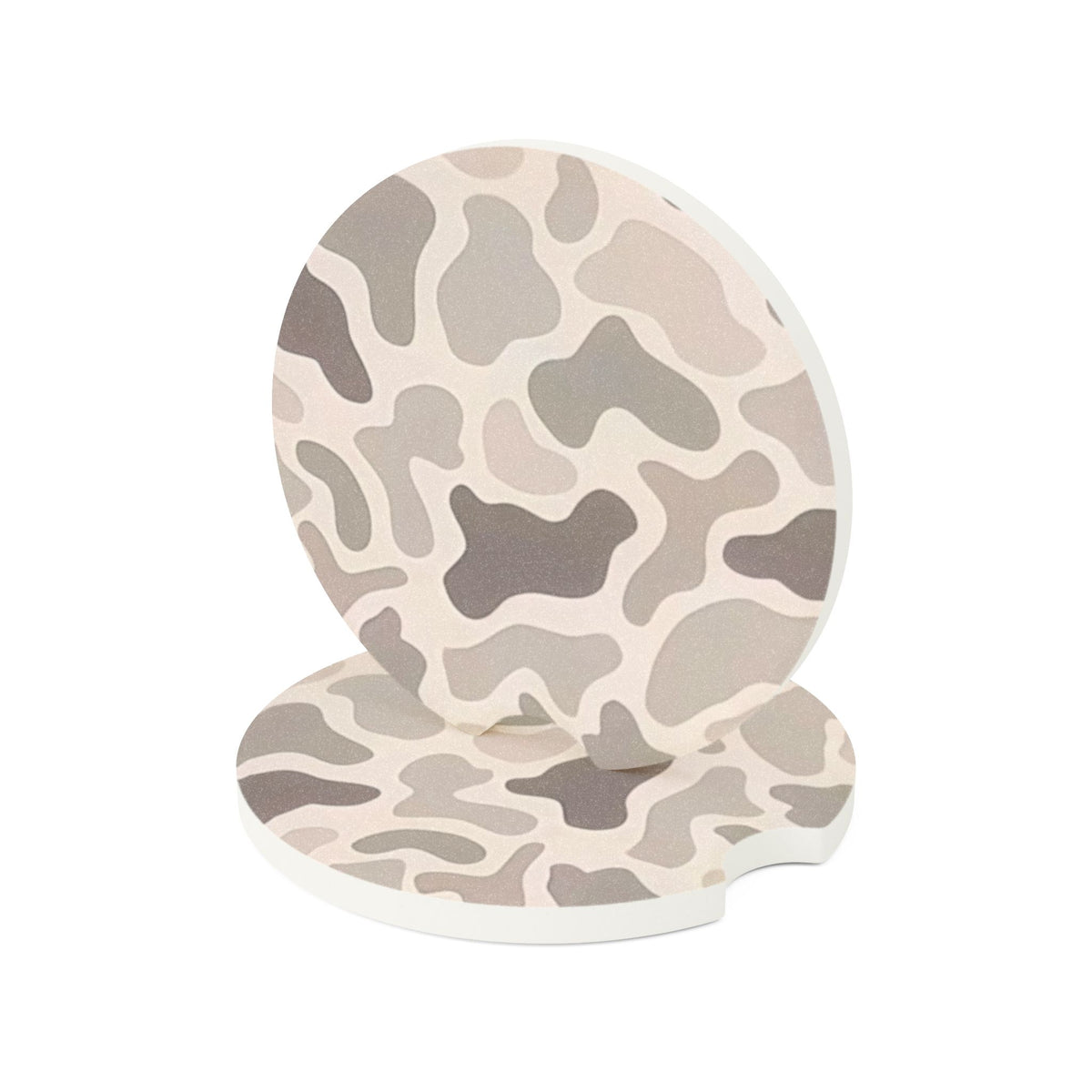 Camo Print Car Coasters