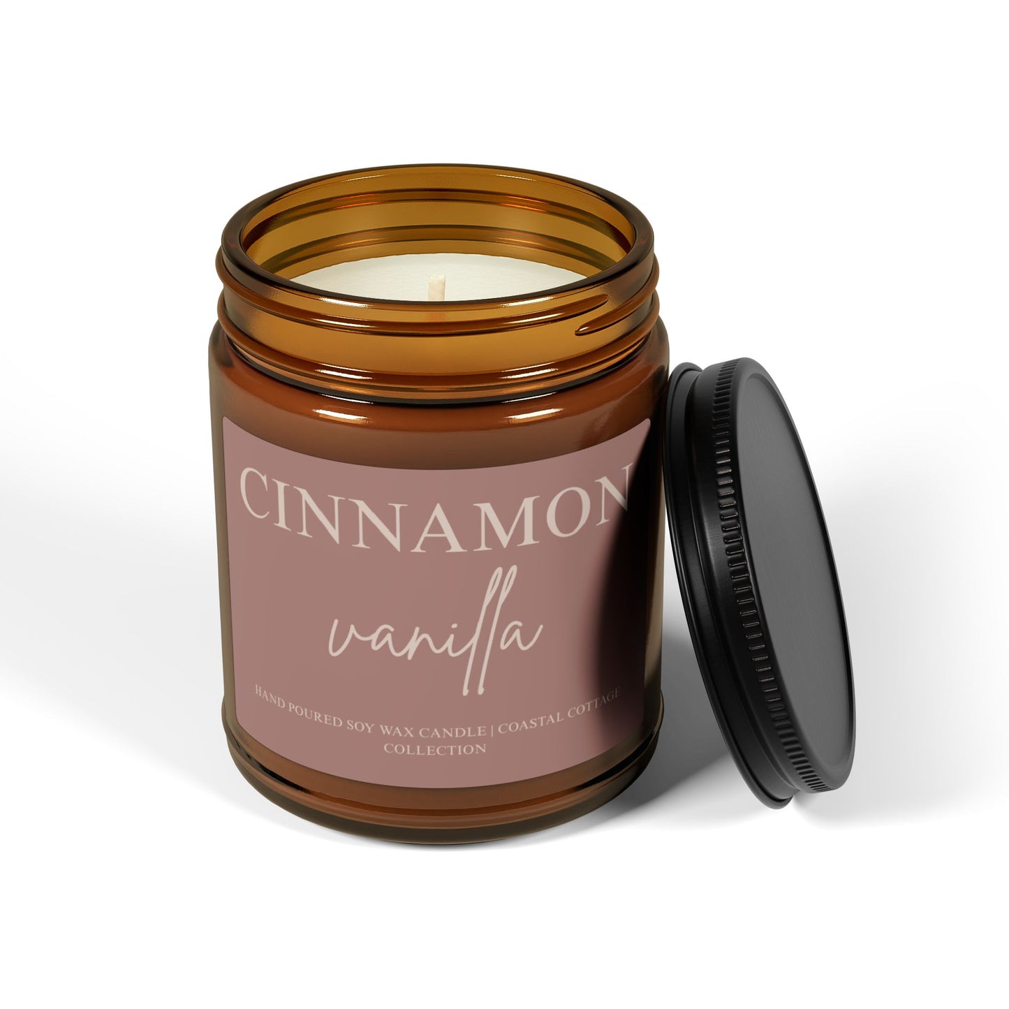 Cinnamon Vanilla Scented Candle