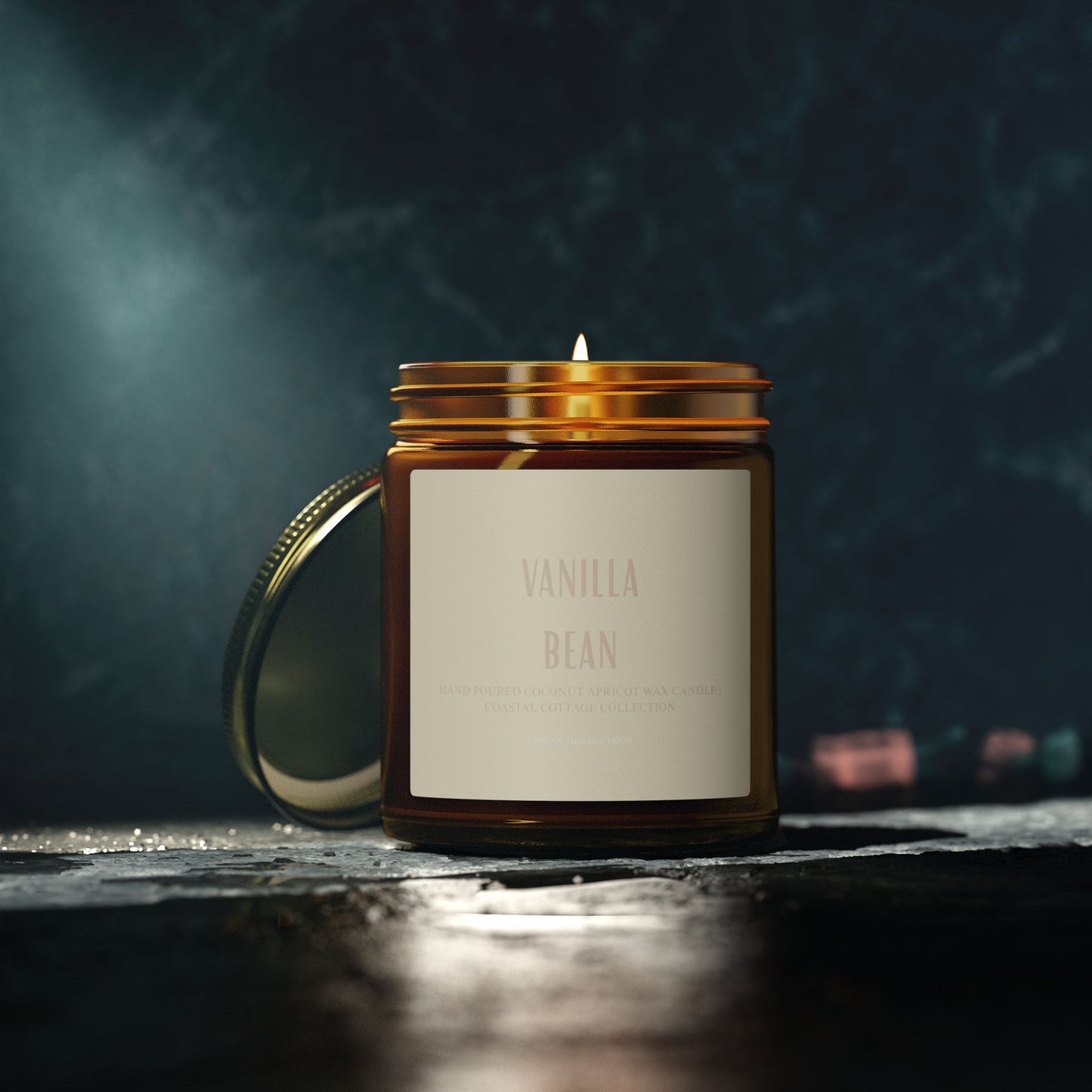 Vanilla Bean Scented Candle (4oz, 9oz)