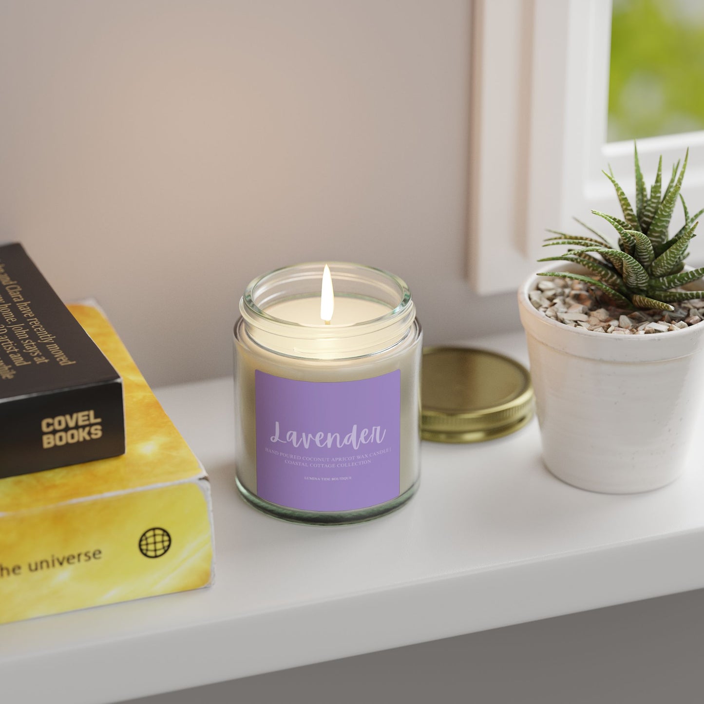 Lavender Scented Candle (4oz, 9oz)
