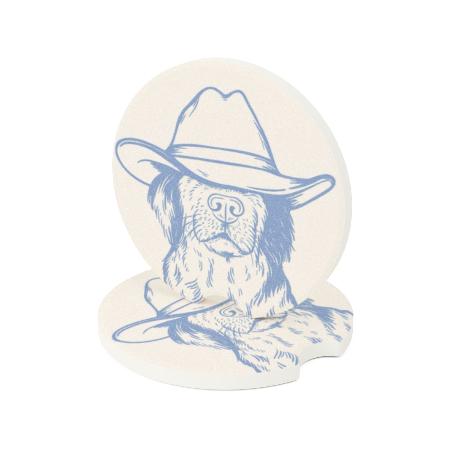 American Dog Car Coasters