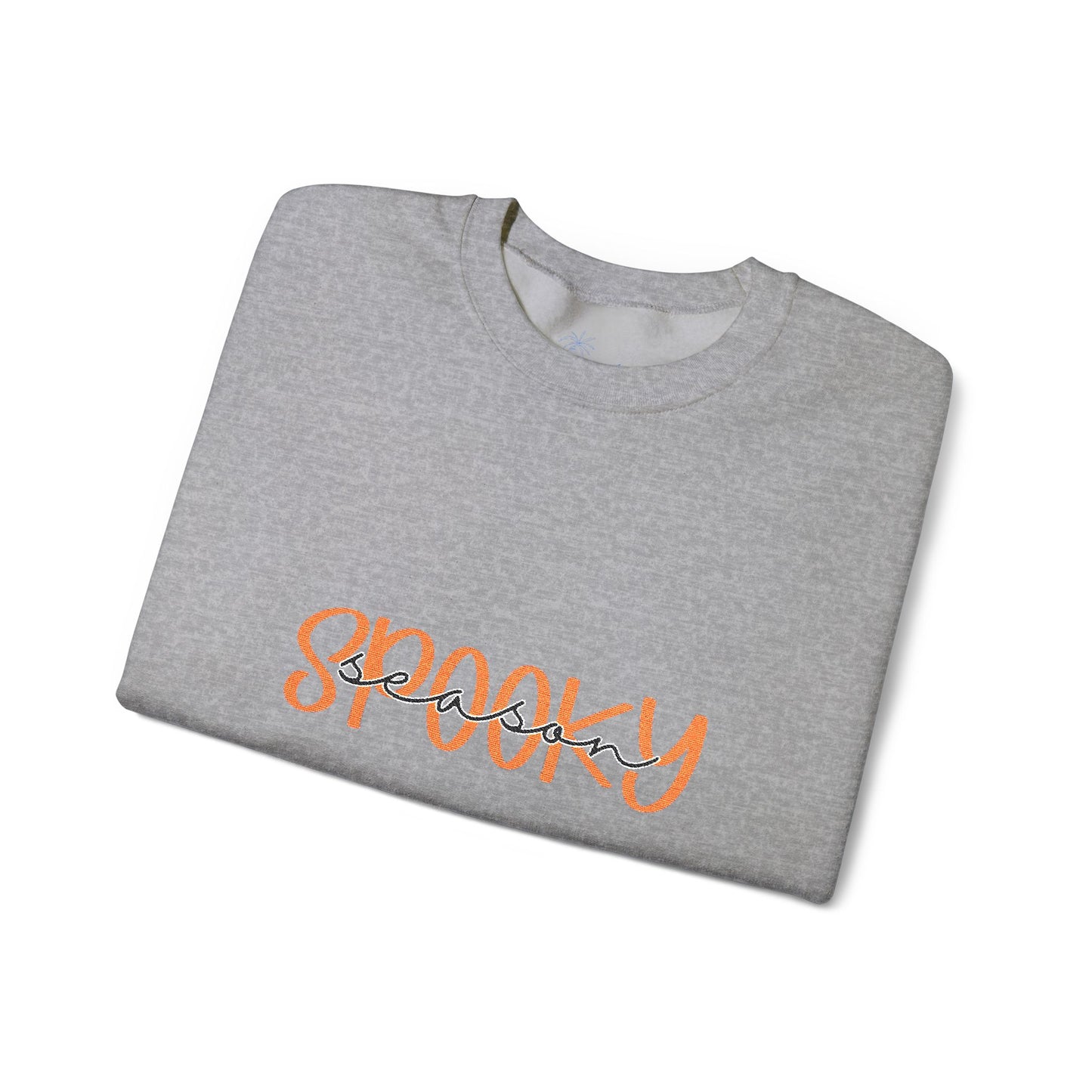 Embroidered Spooky Season Fall Crewneck