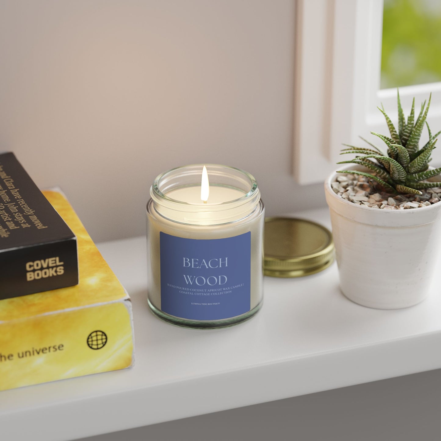 Beachwood Scented Candle (4oz, 9oz)