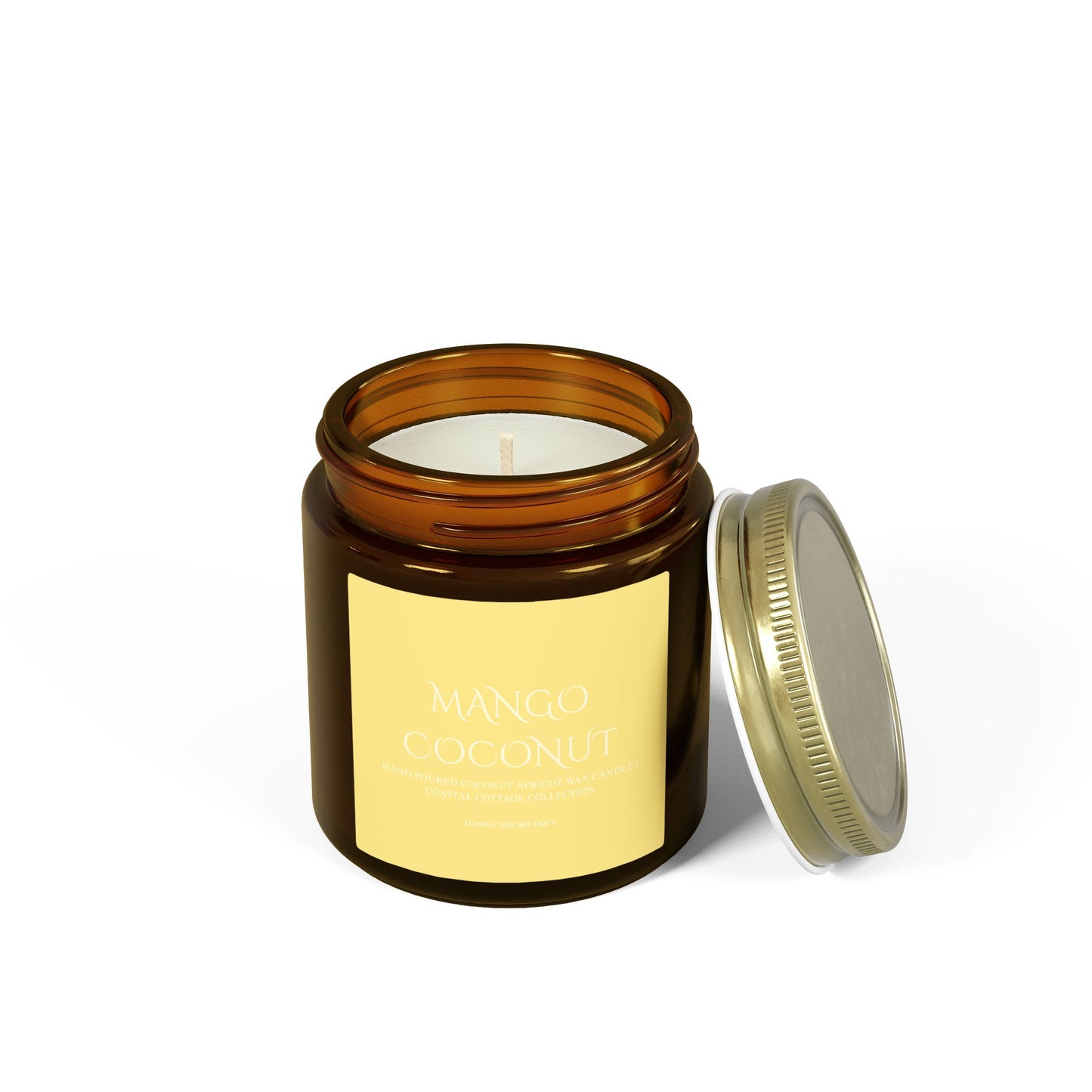Mango Coconut Scented Candle (4oz, 9oz)