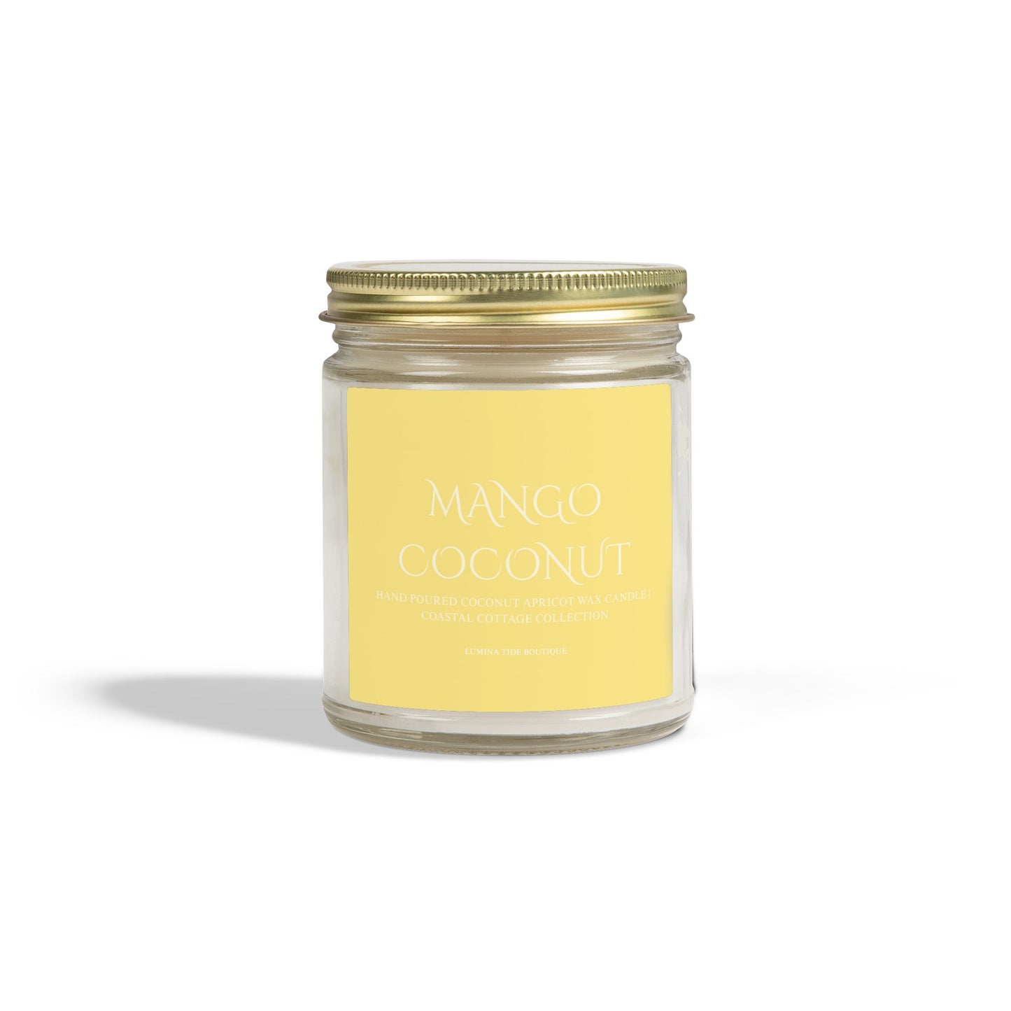 Mango Coconut Scented Candle (4oz, 9oz)