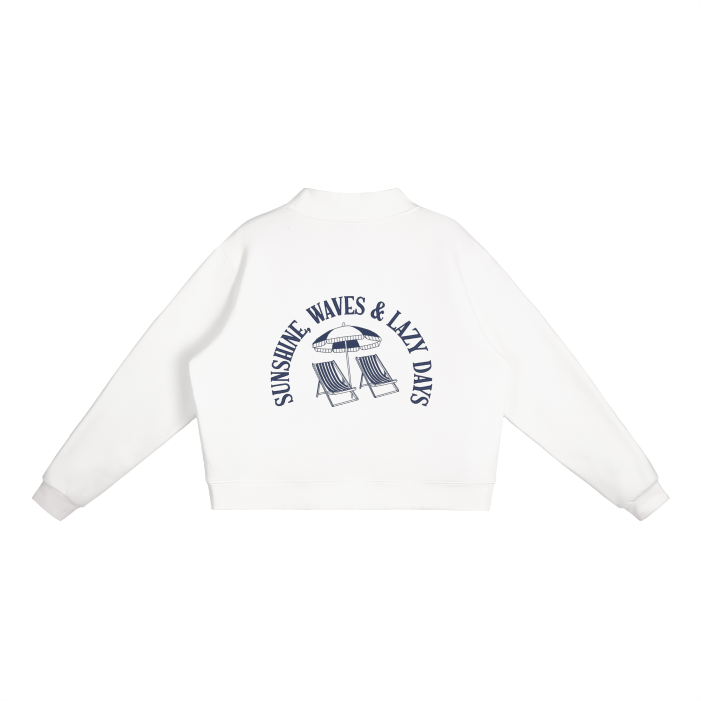 Sunshine, Waves, & Lazy Days Mockneck