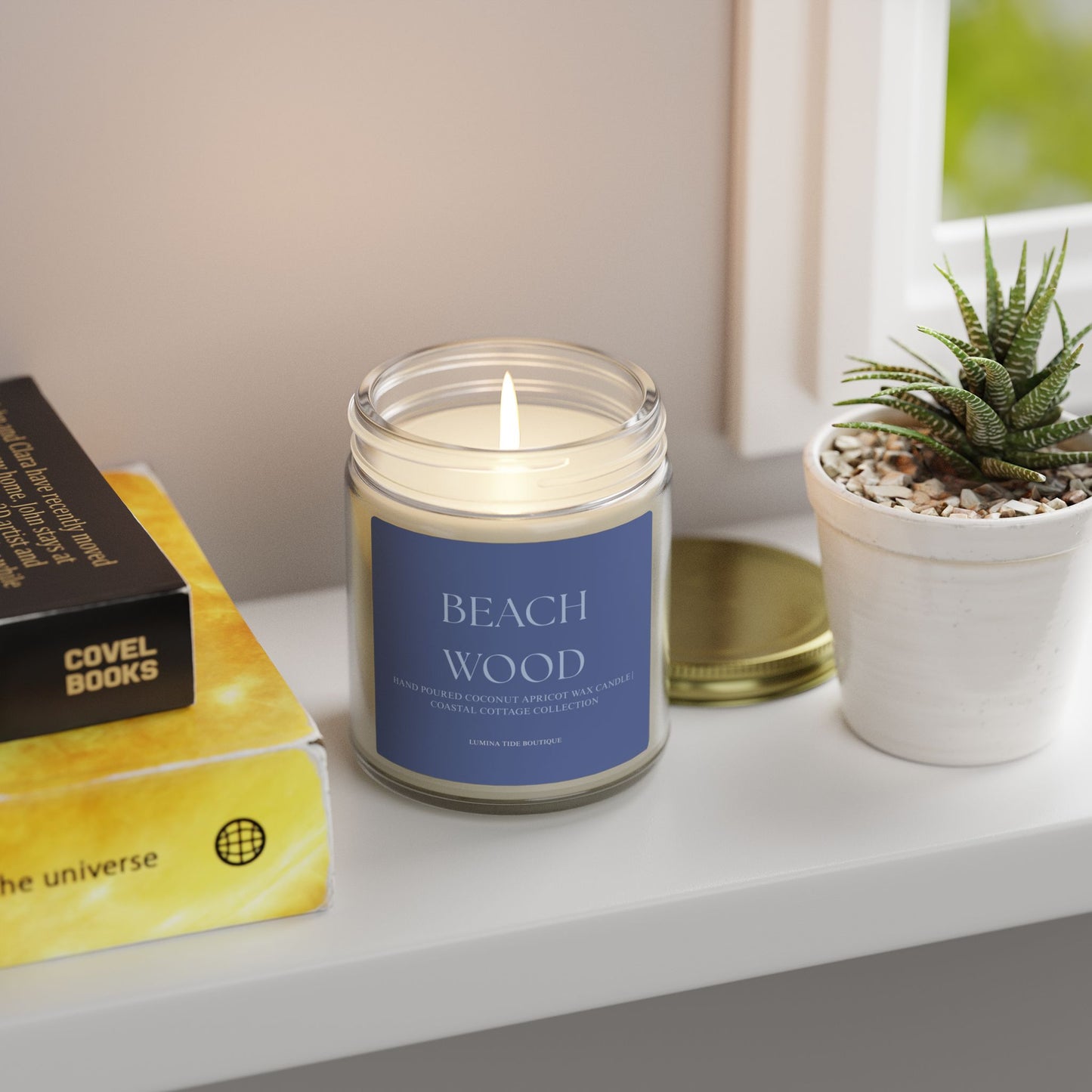 Beachwood Scented Candle (4oz, 9oz)