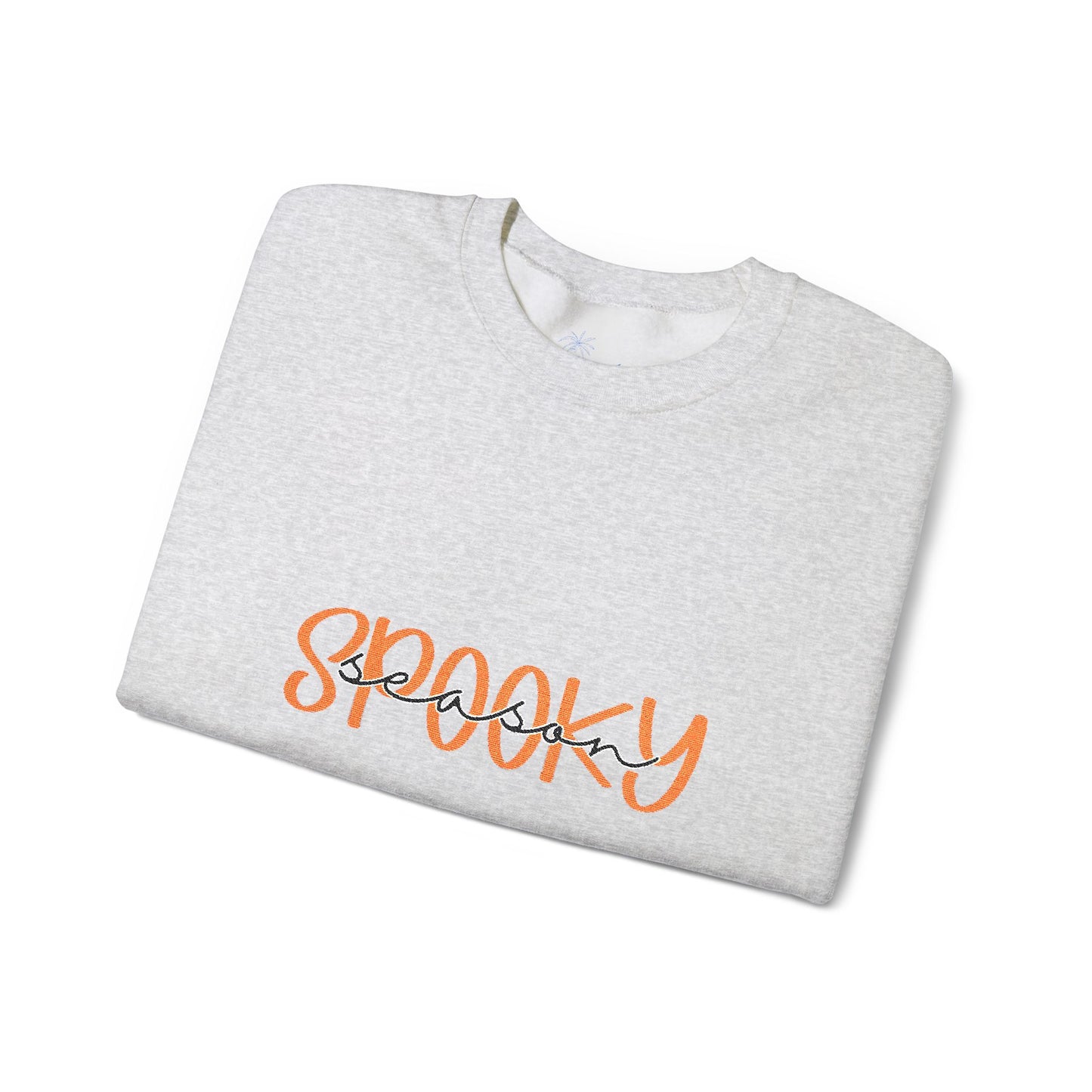 Embroidered Spooky Season Fall Crewneck