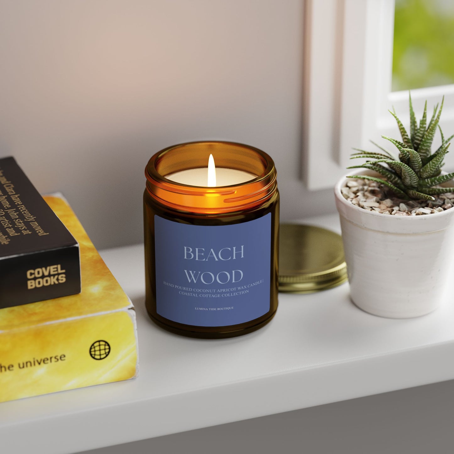Beachwood Scented Candle (4oz, 9oz)