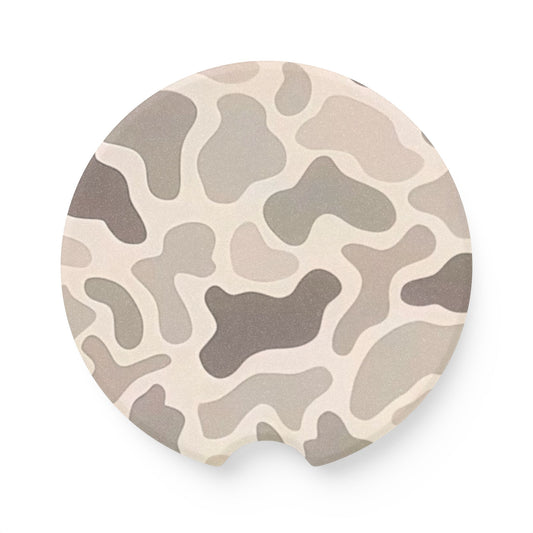 Camo Print Car Coasters