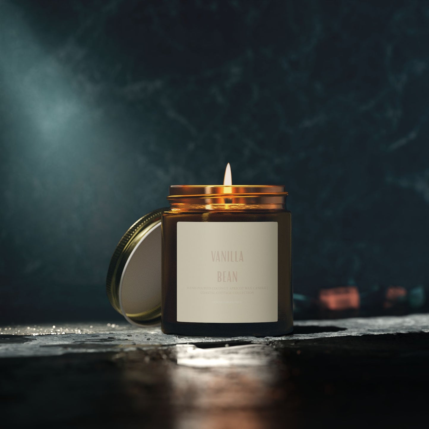 Vanilla Bean Scented Candle (4oz, 9oz)