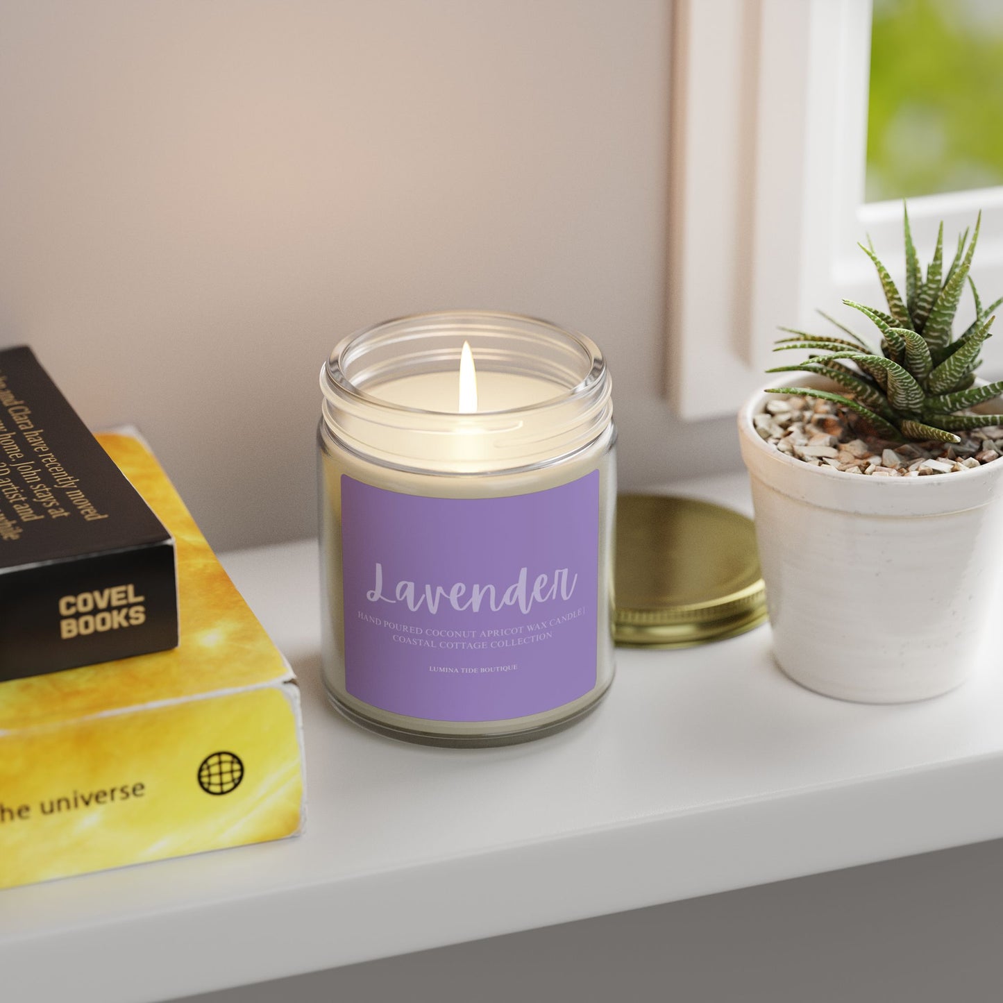 Lavender Scented Candle (4oz, 9oz)