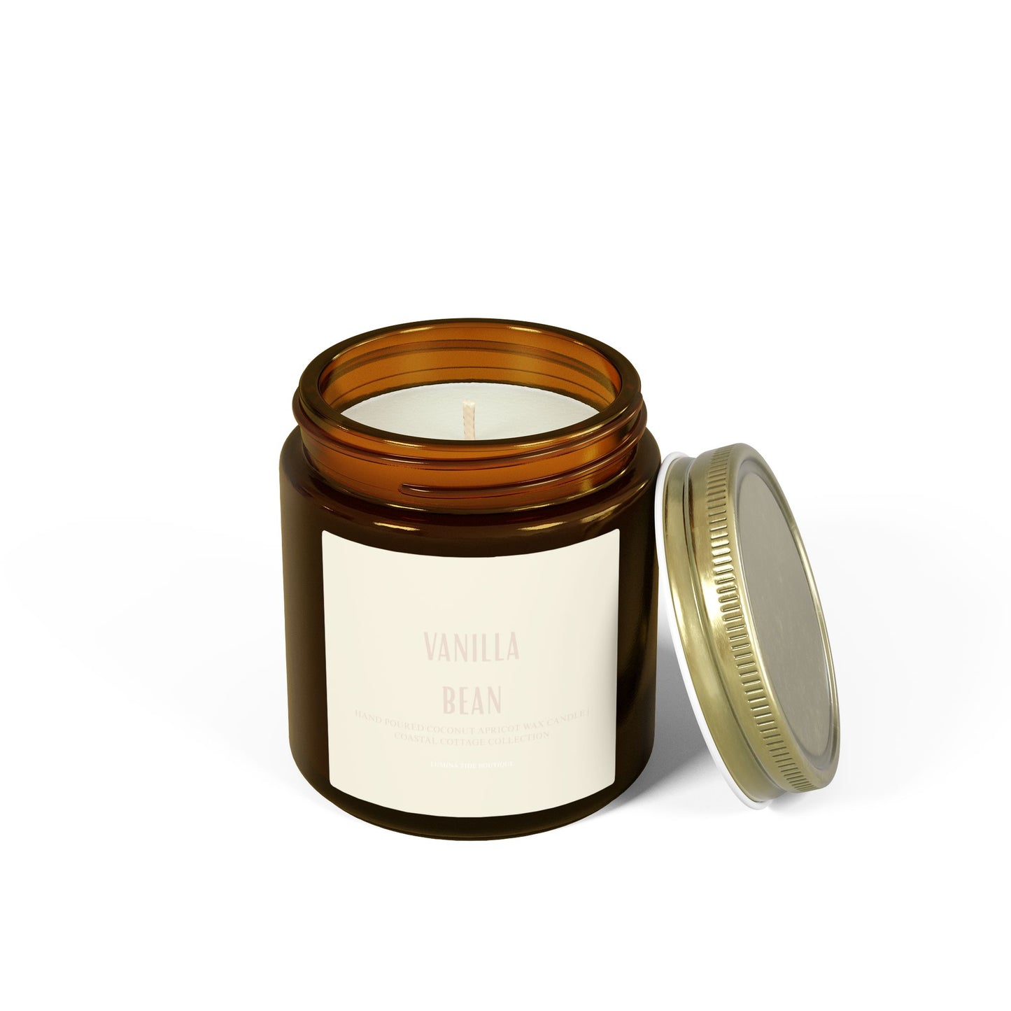 Vanilla Bean Scented Candle (4oz, 9oz)