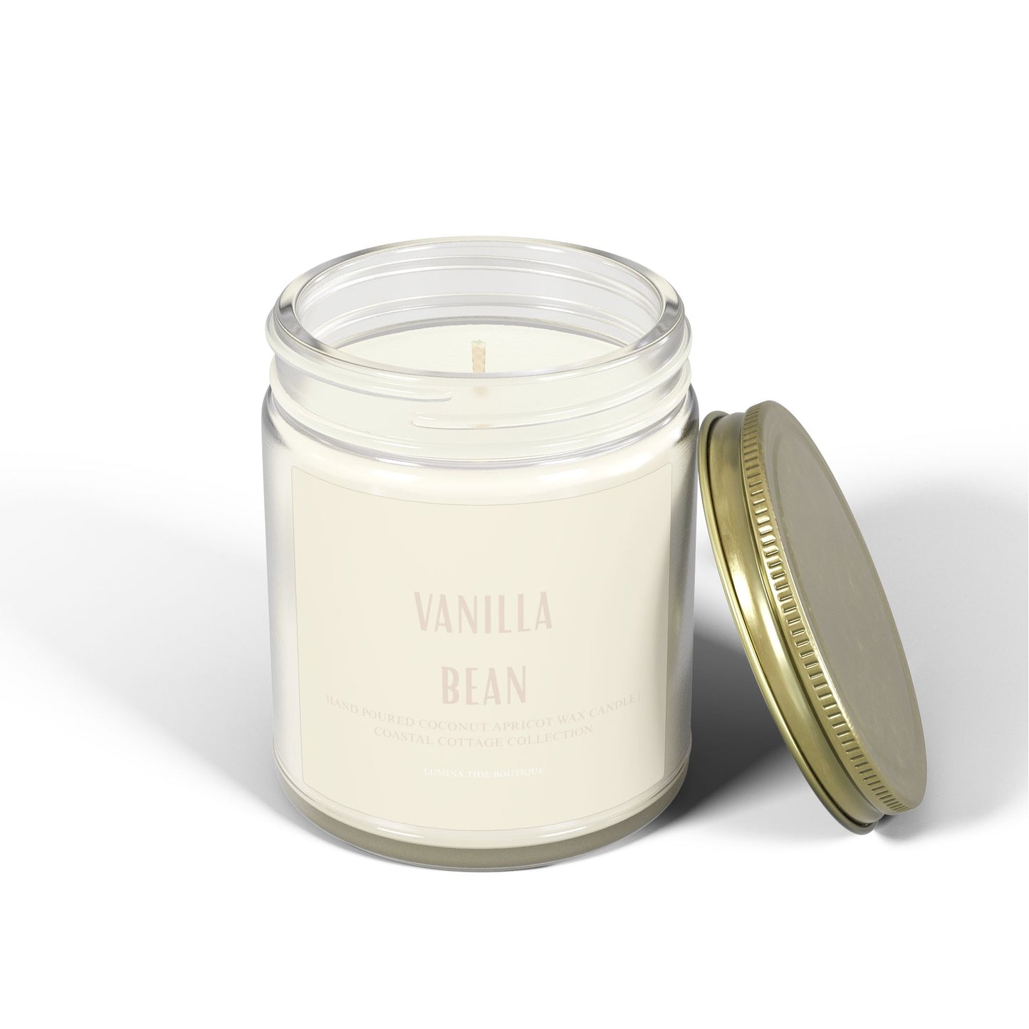 Vanilla Bean Scented Candle (4oz, 9oz)