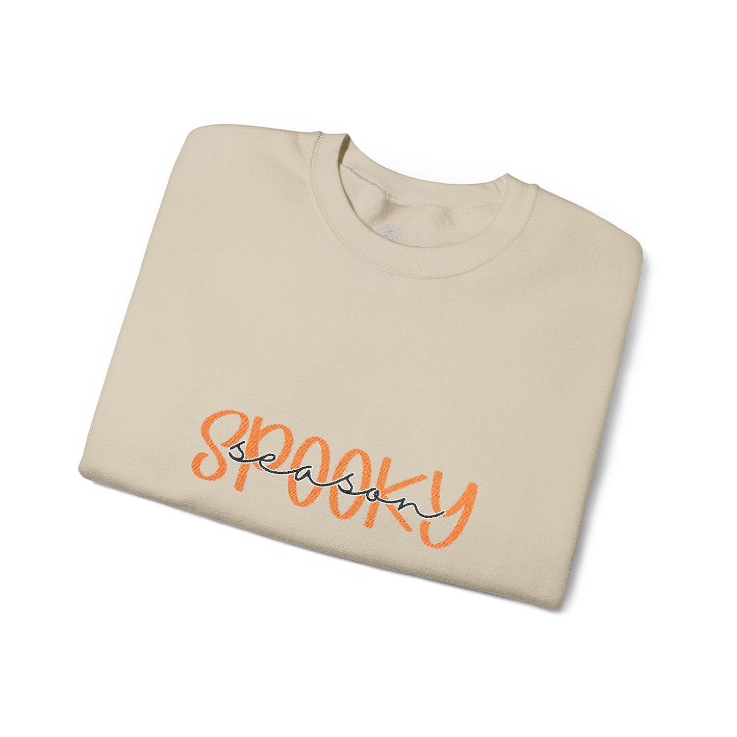 Embroidered Spooky Season Fall Crewneck