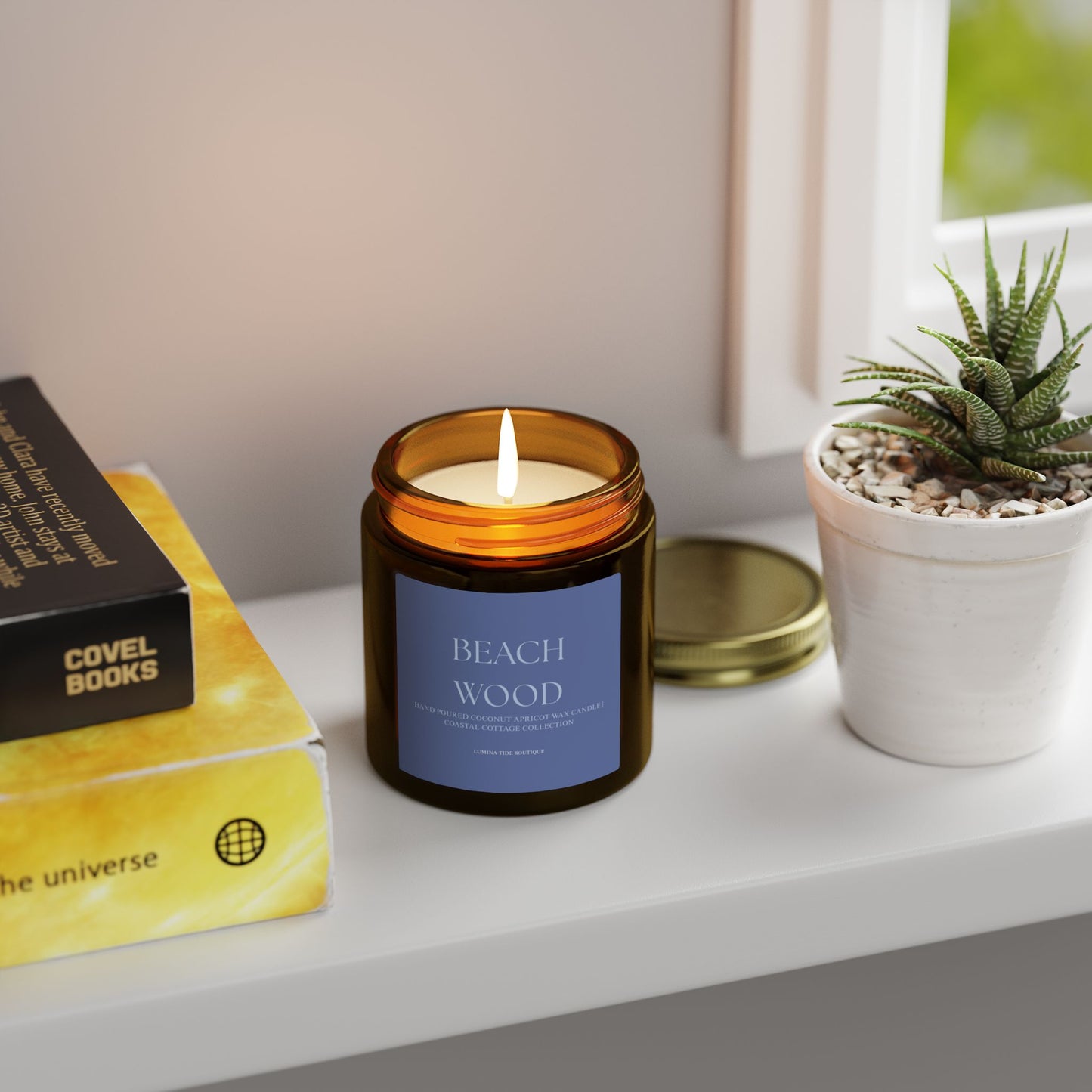 Beachwood Scented Candle (4oz, 9oz)