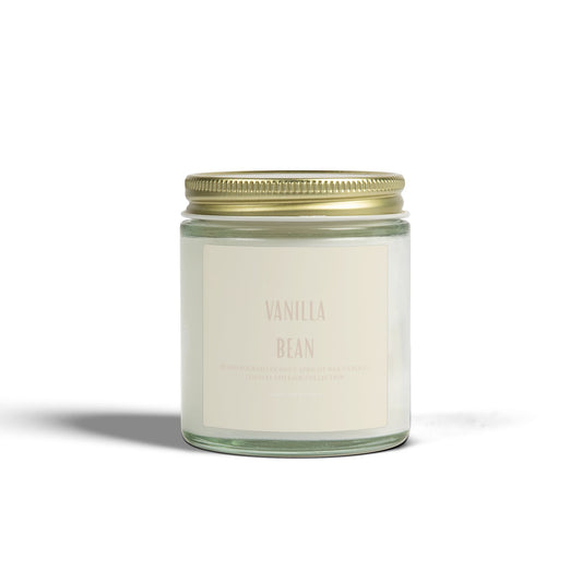 Vanilla Bean Scented Candle (4oz, 9oz)