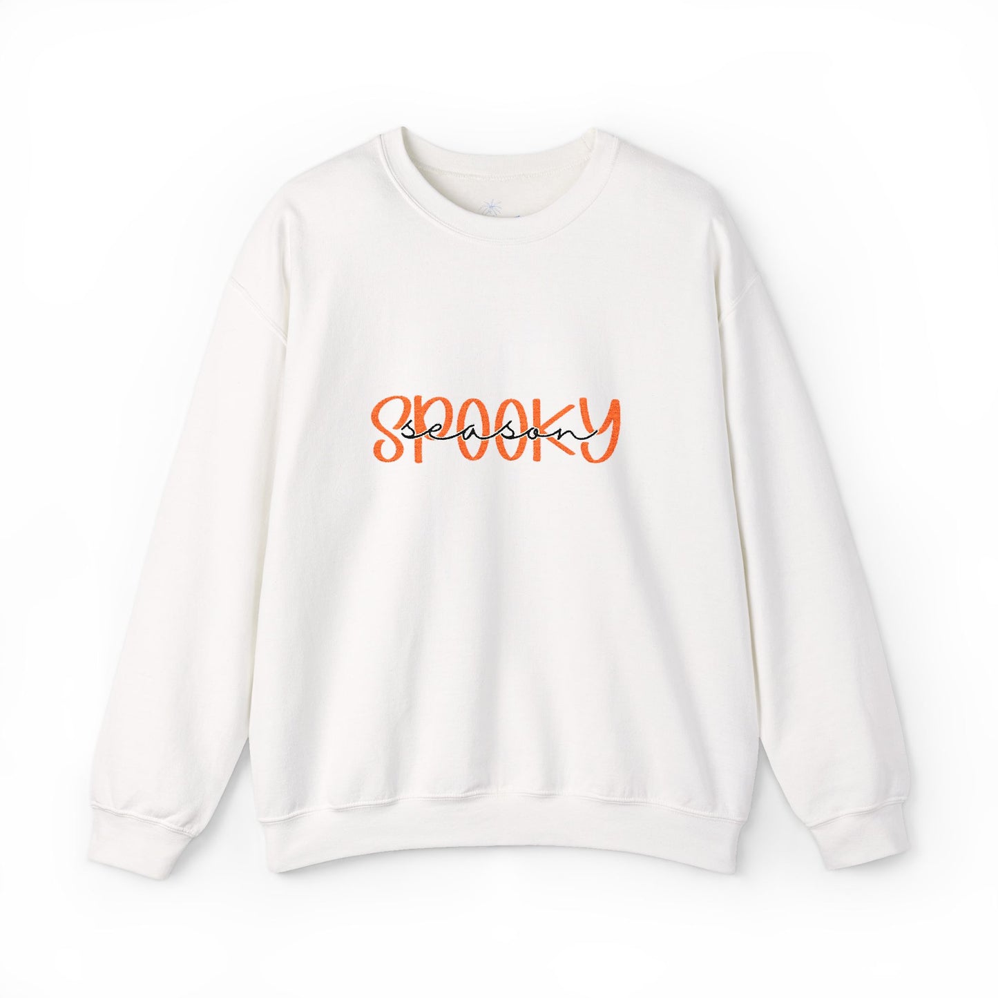 Embroidered Spooky Season Fall Crewneck