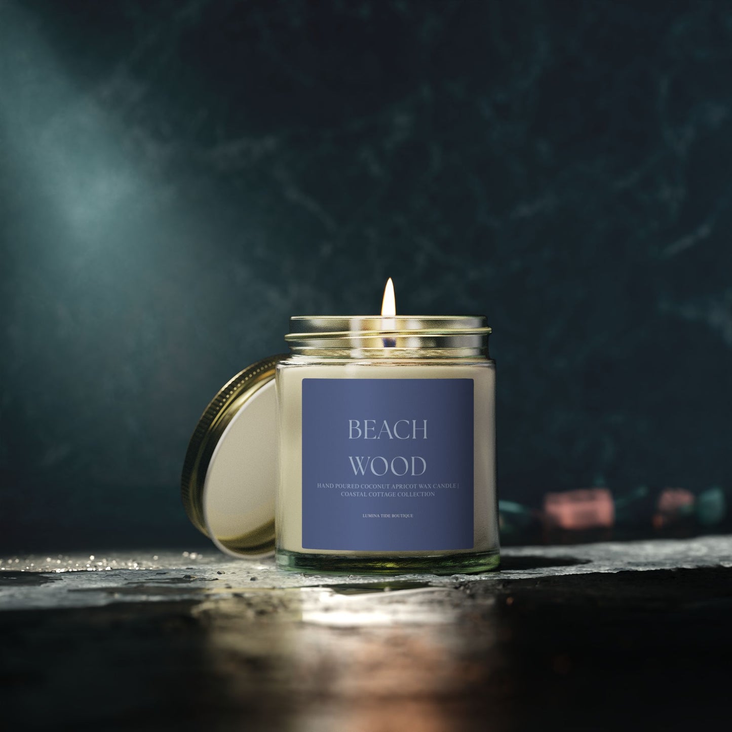 Beachwood Scented Candle (4oz, 9oz)