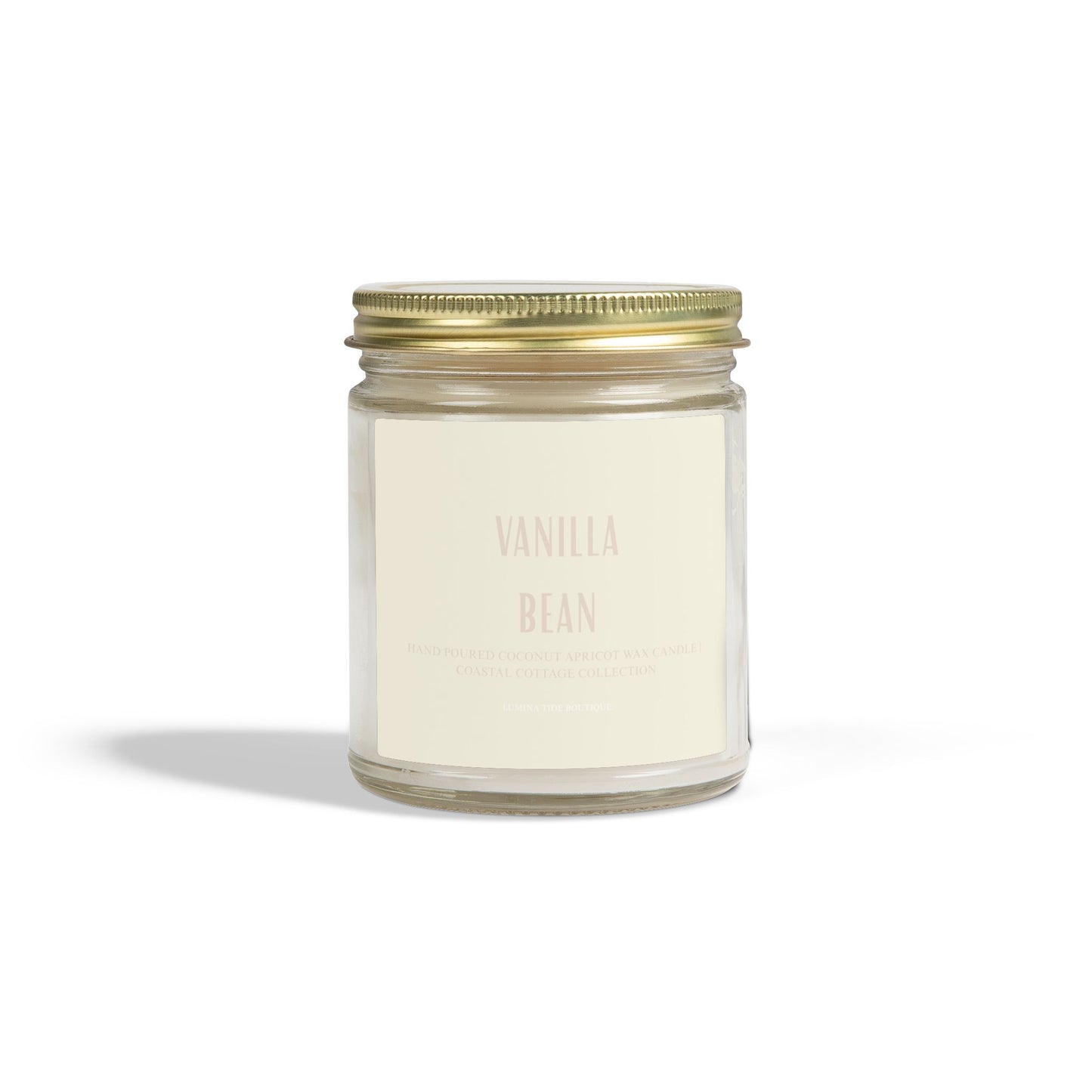 Vanilla Bean Scented Candle (4oz, 9oz)