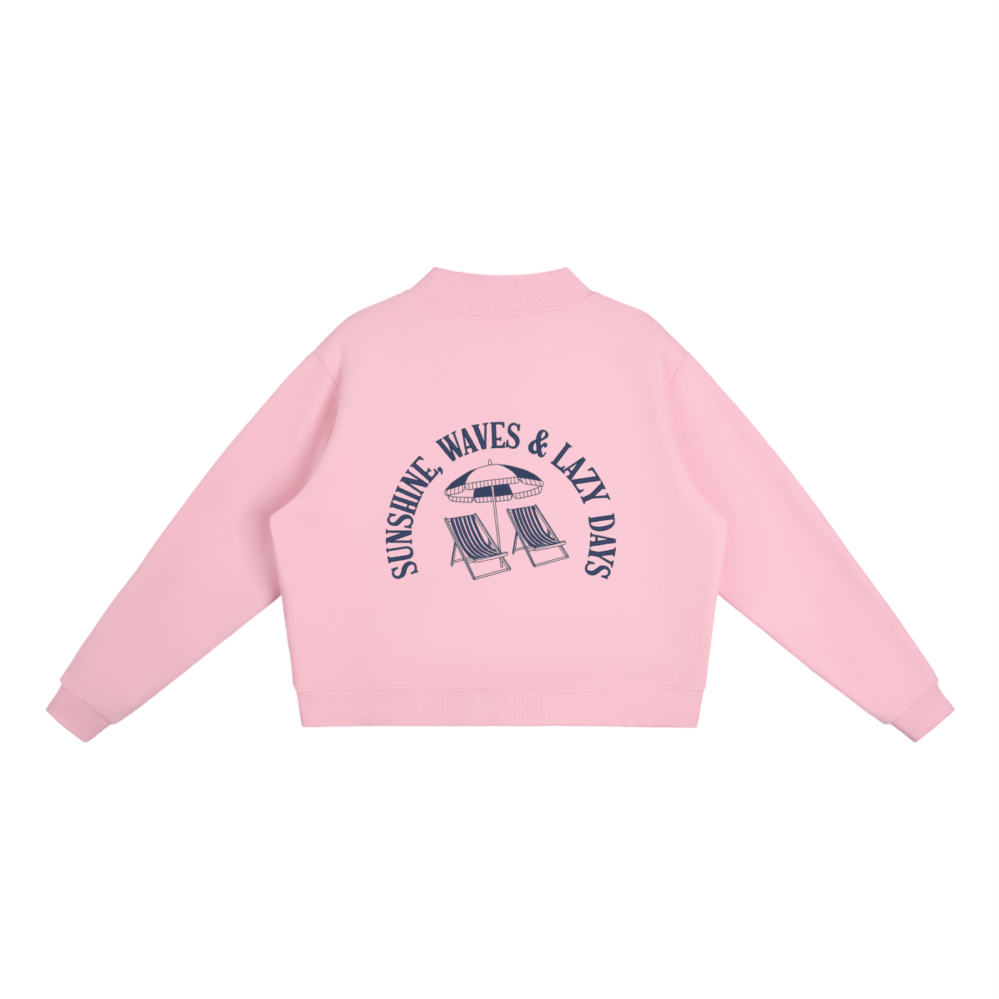 Sunshine, Waves, & Lazy Days Mockneck