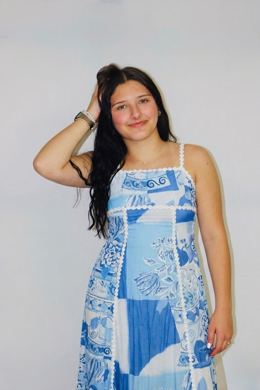 The Island Breeze Cutout Maxi