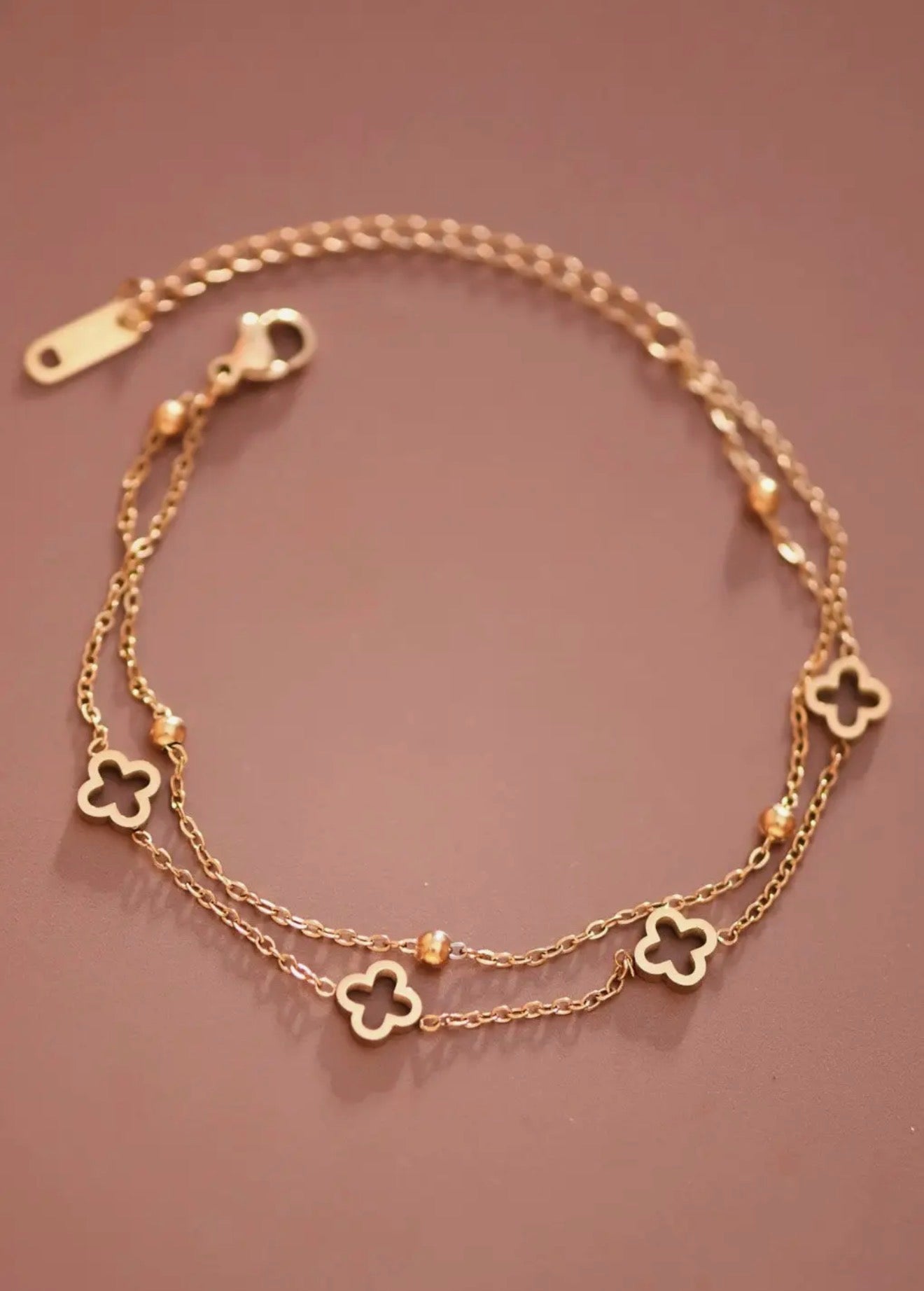 Gold Charm Bracelet