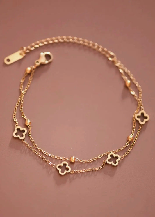 Gold Charm Bracelet