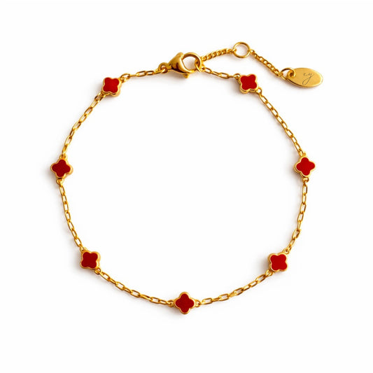 Clover Single Layer Bracelet